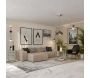 Table basse plateaux pivotants en verre - 7