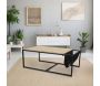 Table basse avec porte-revues intégré Nate - THE HOME DECO FACTORY