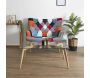 Table basse rectangulaire en verre 110 x 60 x 45 cm - 6