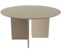 Table basse ronde 80 cm en aggloméré Leo