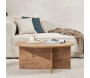 Table basse ronde en aggloméré Soleil - 99,90
