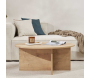 Table basse ronde en aggloméré Soleil - 99,90