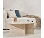 Table basse ronde en aggloméré Soleil - 99,90