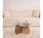 Table basse ronde en verre Aeris - 6