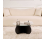 Table basse ronde en verre Aeris - 6