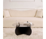 Table basse ronde en verre Aeris - 6