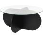 Table basse ronde en verre Aeris