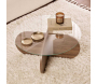 Table basse ronde en verre Aeris - 5