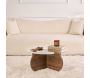 Table basse ronde en verre Aeris - 6