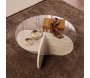 Table basse ronde en verre Aeris - 5