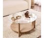 Table basse ronde en verre Clara - 6