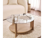 Table basse ronde en verre Clara - 6