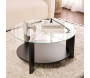 Table basse ronde en verre Clara - 6