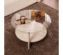 Table basse ronde en verre Clara - 5