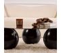 Table basse ronde en verre Miro - 5