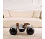 Table basse ronde en verre Miro - 8