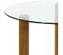 Table basse ronde en verre trempé - CMP-5233