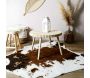 Table basse rondin en bois 60 cm - THE HOME DECO FACTORY