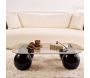 Table basse en verre 118 x 75 x 30 cm Evara - 7