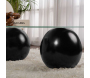 Table basse en verre 120 x 80 x 30 cm Noxa - ASI-1804