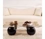 Table basse en verre 120 x 80 x 30 cm Noxa - 8