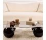 Table basse en verre 120 x 80 x 30 cm Noxa - 7