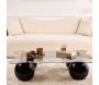 Table basse en verre 120 x 80 x 30 cm Noxa - 8