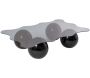 Table basse en verre 120 x 80 x 30 cm Noxa