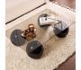 Table basse en verre 110 x 75 x 30 cm Sera - HANAH HOME