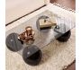 Table basse en verre 110 x 75 x 30 cm Sera - 6