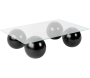 Table basse en verre 110 x 75 x 30 cm Sera