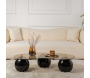 Table basse en verre 120 x 30 x 70 cm Sphere - 7
