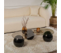 Table basse en verre 120 x 30 x 70 cm Sphere - HANAH HOME