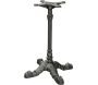 Table bistrot carrée pieds en fer forgé - ANT-0460