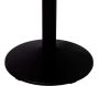Table bistrot ronde plateau en bois d'orme 60 x 75 cm - ANT-0602