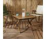 Table de camping en métal et plastique Mariposa 58 x 60 cm - 8
