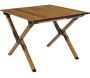Table de camping en métal et plastique Mariposa 58 x 60 cm