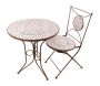 Table en céramique et fer forgé - 5