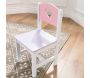 Table, chaises et bac rangement enfant en bois - 159
