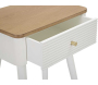 Table de chevet en bois de frêne Matera 45 x 32 x 62 cm - 7