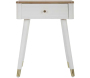 Table de chevet en bois de frêne Matera 45 x 32 x 62 cm - 5