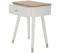 Table de chevet en bois de frêne Matera 45 x 32 x 62 cm - 6