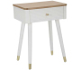 Table de chevet en bois de frêne Matera 45 x 32 x 62 cm