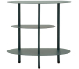 Table de chevet en métal Saturn 49.5 x 27.5 x 49.5 cm - 66,90