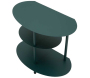 Table de chevet en métal Saturn 49.5 x 27.5 x 49.5 cm - 6