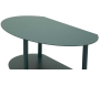 Table de chevet en métal Saturn 49.5 x 27.5 x 49.5 cm - 8