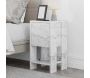 Table de chevet avec rangements Ema - HANAH HOME