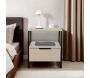 Table de chevet avec rangements Pal - HANAH HOME