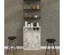 Table de cuisine pliante avec rangements Bracked - 99,90