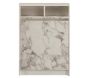 Table de cuisine pliante avec rangements Bracked